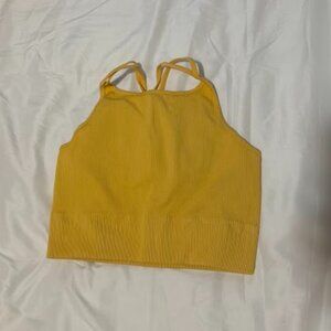 Love & Other Things - Ribbed Gym Crop Top